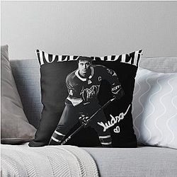 Shane Hollander Heated Rivalry Vintage Bootleg Hockey Art Throw Pillow