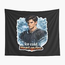 Shane Hollander Ice Cold Heart  Fire Tapestry