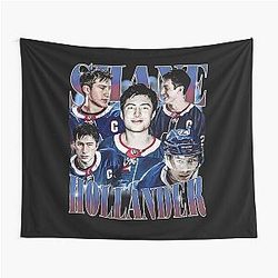 Shane Hollander Heated Rivalry Vintage Bootleg Hockey Art Tapestry