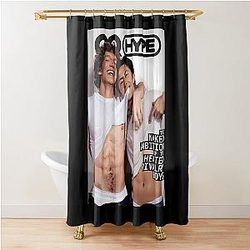 Heated Rivalry between Shane Hollander and Ilya Rozanov Shower Curtain