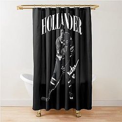 Shane Hollander Heated Rivalry Vintage Bootleg Hockey Art Shower Curtain