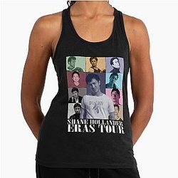 Shane Hollander The Eras Tour Racerback Tank Top