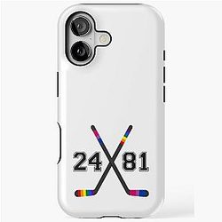Shane Hollander Ilya Rozanov Pride Hockey Sticks Heated Rivalry iPhone Tough Case