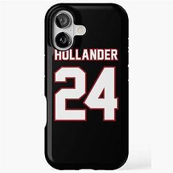 Shane Hollander 24 Fan Hockey Jersey Heated Rivalry Inspired iPhone Case