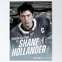 Shane Hollander Heated Rivalry Stickers and Poster
