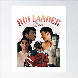 Heated Rivalry Shane Hollander Poster