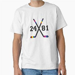 Shane Hollander Ilya Rozanov Pride Hockey Sticks Heated Rivalry Classic T-Shirt