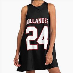 Shane Hollander 24 Fan Hockey Jersey Heated Rivalry Inspired A Line Dress