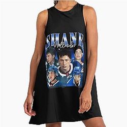 Vintage 90S Heated Rivalry Bootleg Hudson Williams 90S A-Line Dress