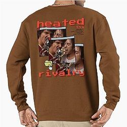 Pixelated heated rivalry between Hollander, Ilya Rozanov and Shane Hollander Pullover Sweatshirt