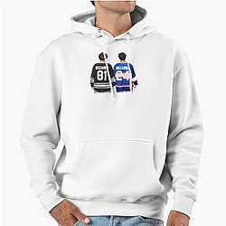 Shane Hollander Ilya Rozanov Back Pullover Hoodie