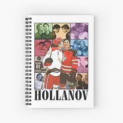 Heated Rivalry, Hollanov, Shane Hollander Spiral Notebook