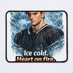 Shane Hollander : Ice Cold Heart on Fire Heated Rivalry Fanart Mouse Pad