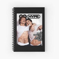 Heated Rivalry Shane Hollander Ilya Rozanov Spiral Notebook