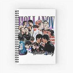 Shane Hollander Ilya Rozanov Hockey 
Ilya Rozanov Licks Shane Hollander Face Spiral Notebook