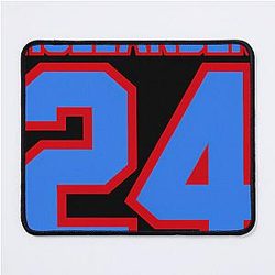 Shane Hollander 24 Fan Hockey Jersey Montreal Heated Rivalry Inspired Mouse Pad
