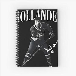 Shane Hollander Heated Rivalry Vintage Bootleg Hockey Spiral Notebook