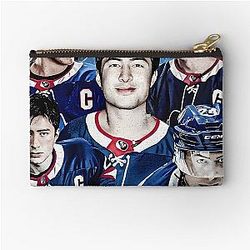 Shane Hollander Heated Rivalry Vintage Hockey Art Zipper Pouch