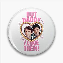 But Daddy I Love Heated Rivalry ~ Ilya Rozanov ~ Shane Hollander Pin