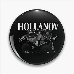 Vintage 90s Ilya Rozanov and Shane Hollander Graphic Style Pin