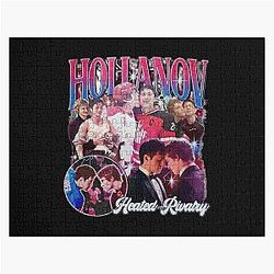 Heated Rivalry Shane Hollander Ilya Rozanov Hudson Williams Connor Storrie Fan Art Jigsaw Puzzle