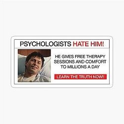 Psychologists Hate Shane Hollander Sticker