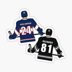 Shane Hollander & Ilya Rozanov - Heated Rivalry - TV Reality Series Sticker