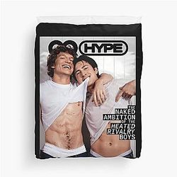 Heated Rivalry Shane Hollander vs Ilya Rozanov Duvet Cover