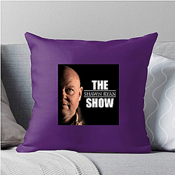 The Shawn Ryan Show host is a former US Navy SEAL Shawn Ryan Show Pillows Cover