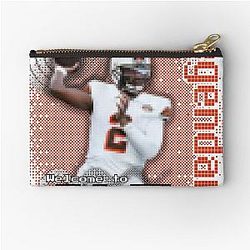 Shedeur Sanders Dawg Pound Cleveland Browns Zipper Pouch