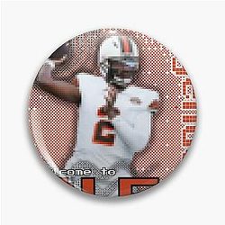 Shedeur Sanders Dawg Pound Cleveland Browns Retro Pin