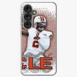 Shedeur Sanders Dawg Pound Cleveland Browns Samsung Galaxy Soft Case