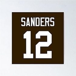 Shedeur Sanders Browns Poster
