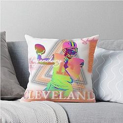 Shedeur Sanders Browns Throw Pillow