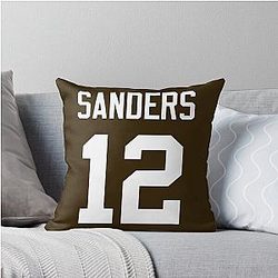 Shedeur Sanders Throw Pillow