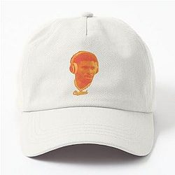 Shedeur Sanders Cleveland Browns Necklace Headshot Orange Tone Dad Hat