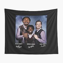 Shedeur Sanders Kenny Pickett Myles Garrett Football Cleveland Vintage Meme Tapestry