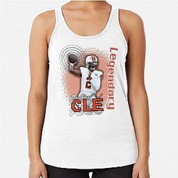 Shedeur Sanders Dawg Pound Cleveland Browns Retro Racerback Tank
