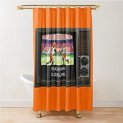 Shedeur Sanders Quinshon Judkins Cleveland Browns Tecmo Shower Curtain