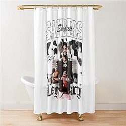 Shedeur Sanders Cleveland Football Shower Curtain