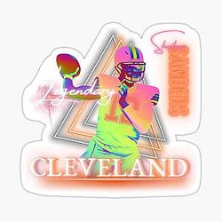 Shedeur Sanders Browns Unisex Sticker