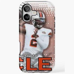 Shedeur Sanders Dawg Pound Cleveland Browns iPhone Case