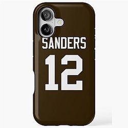 Shedeur Sanders 12 Browns iPhone Tough Case