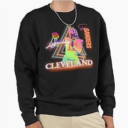 Shedeur Sanders Brown Unisex Pullover Sweatshirt