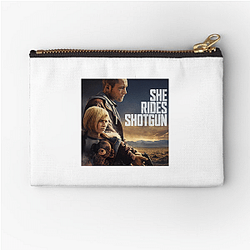 She Rides Shotgun Merchandise She Rides Shotgun Zipper Pouches