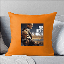 She Rides Shotgun Merchandise She Rides Shotgun Pillows Cover