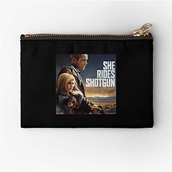 She Rides Shotgun Merchandise She Rides Shotgun Zipper Pouches