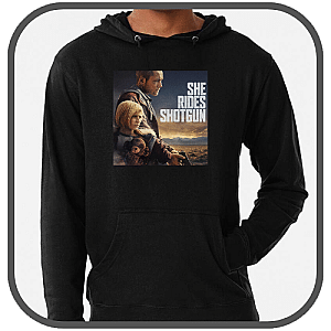 She Rides Shotgun Hoodies