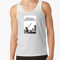 Shichinin No Samurai Merch For Fans Shichinin No Samurai Tank Tops