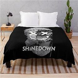 Shinedown X'd Eyes Throw Blanket